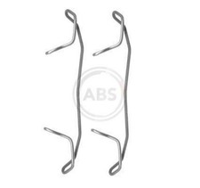 A.B.S. Zubehörsatz, Scheibenbremsbelag Hinten Vorne 1123Q