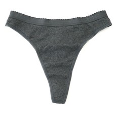 NEW Victoria's Secret VTG 100 Cotton Signature High Cut Thong Panty MEDIUM
