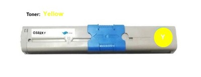**O332XY **Toner, Yellow, Okidata, High capacity 3.000 S., OVP