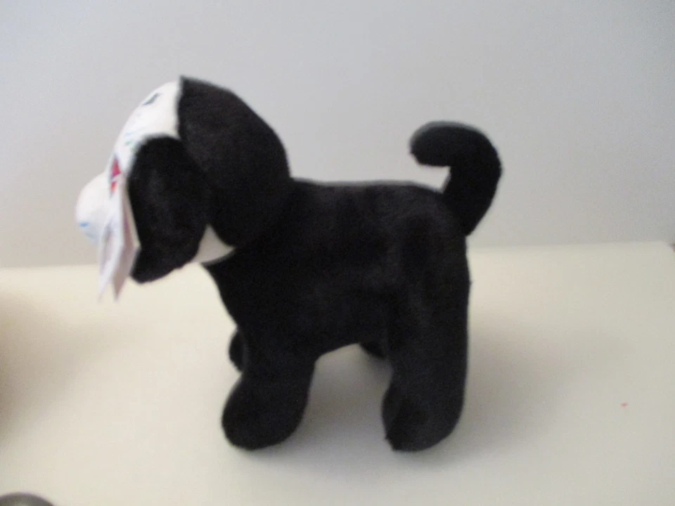 AURORA 11 i" Black Plush DOG Day of the Dead Dia De Muertos Stuffed Archie MINT - Image 3 of 4