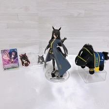 Manhattan Cafe Special Set Figure Plush Mascot Acrylic Charm Card Umamusume