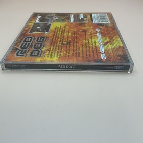 Red Dog: Superior Firepower (Sega Dreamcast) W/Manual VG Condition