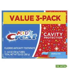 Crest Kid's Cavity Protection Toothpaste, Crest Kids Toothpaste,