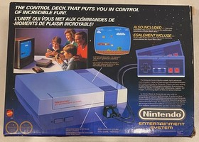 1988 NINTENDO NES CONTROL DECK CONSOLE BUNDLE W/ MARIO MATTEL CANADIAN BOX CIB