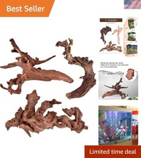 Natural Driftwood for Aquarium Decor Fish Tank Decor Reptile Decor | Assorted...