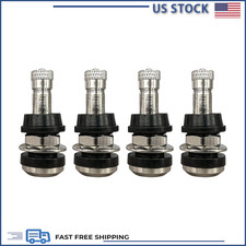 4pcs Tr416 Metal Valve Stems Brass Rubber Clamp-in 0.453 And 0.625 Rim Holes 4pcs Tr416 Metal Valve Stems Brass Rubber Clamp-in 0.453 And 0.625 Rim Holes