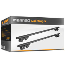 Für Opel Antara 08.2006 - 08.2017 MENABO Dachträger Sherman Aluminium schwarz