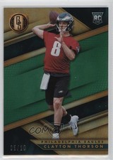 2019 Panini Gold Standard Rookies Emerald /10 Clayton Thorson #185 ni4
