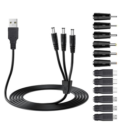 Universal Dog Shock Collar Charger Cable, 12-in-1 Training Collar USB Chargin