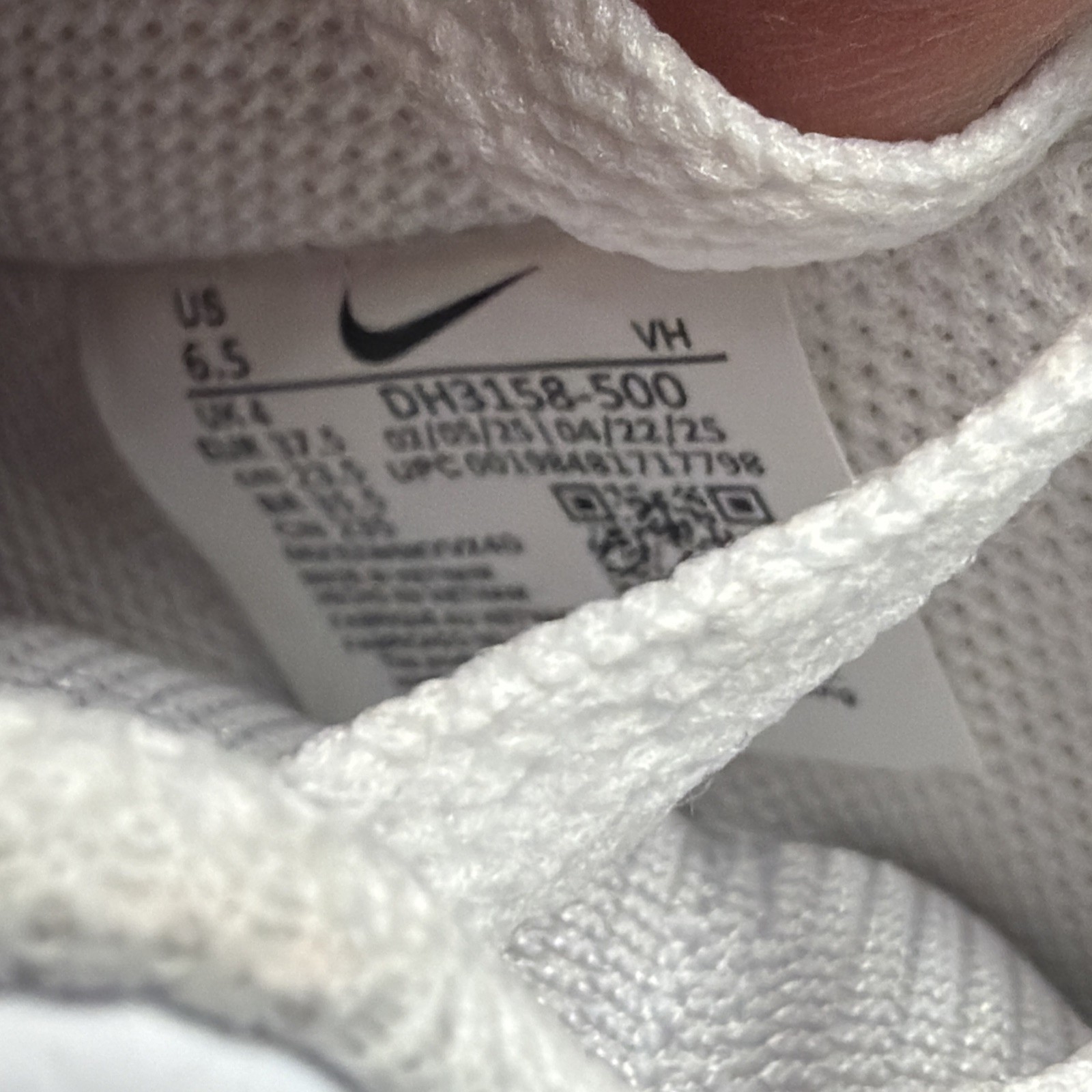 Nike Court Vision Lo NN NEW Women's SIZE 6.5 Shoes White Purple DH3158-500 thumbnail 9