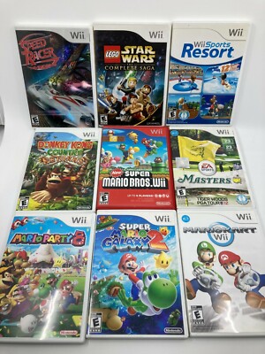 Nintendo Wii Video Game EMPTY CASES ONLY - Excellent condition | eBay