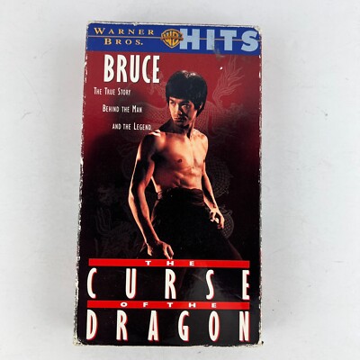 Bruce Lee - Curse of the Dragon VHS Video Tape True Story Of