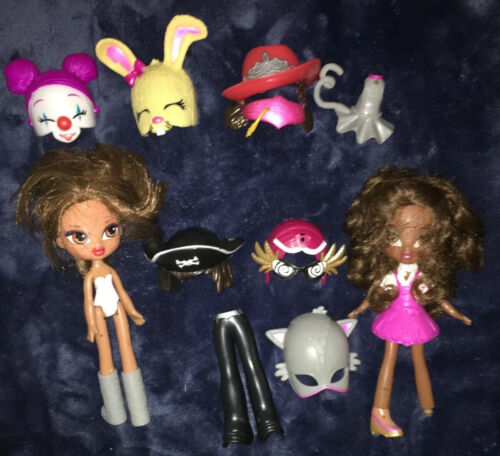 Bambola Funny Face Kidz Fashion Dress Up Snap Style Yasmin/Sasha Bratz - Foto 2 di 2
