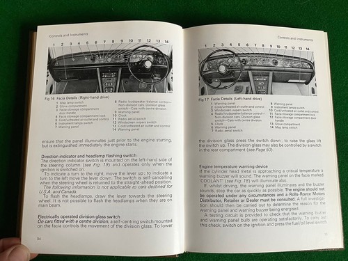 Rolls-Royce Handbook For The Silver Shadow Long Wheelbase - Picture 16 of 24