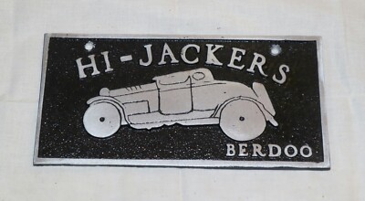 Car Club Plaque | *Hi-Jackers* Hot Rod Berdoo San Bernardino