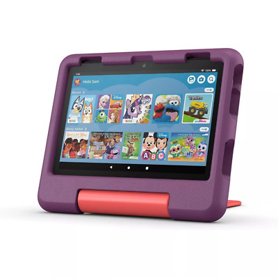   NEW! Amazon Fire HD 8 Kids Tablet 32GB (Latest Version) - Purple  