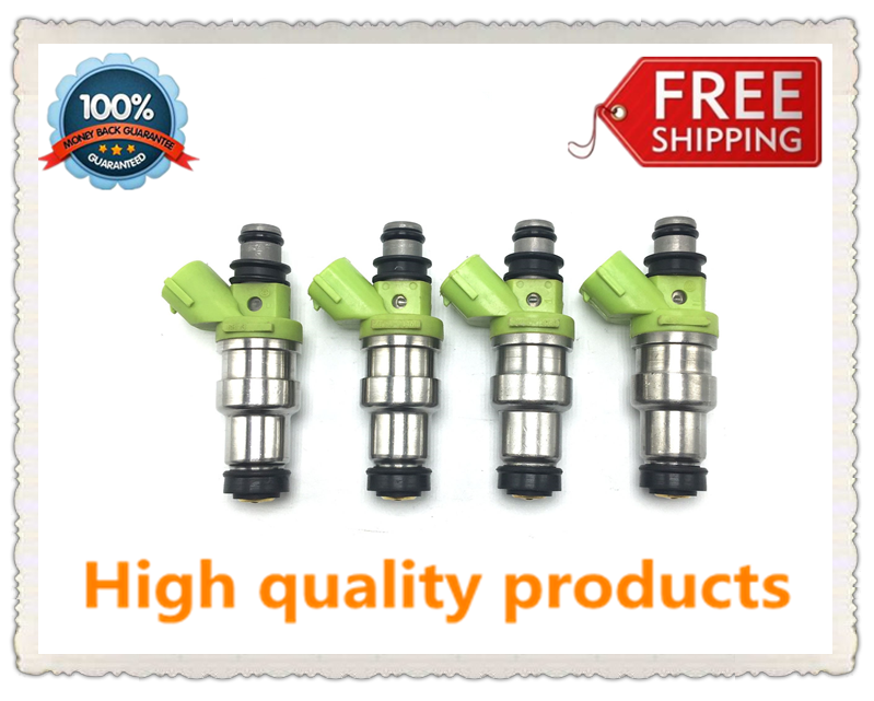 4PCS Fuel Injector 23250-74160 For 89-99 MR2 SW20 RAV4 SXA1 Celica
