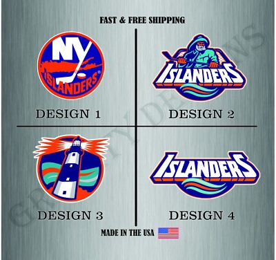 New York Islanders NHL Hockey Sticker Vinyl Decal Truck Car Bumper Water Resist