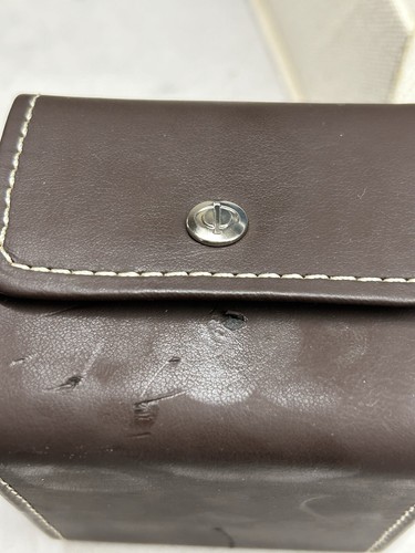 GENUINE BAUME & MERCIER WATCH POUCH TRAVEL CASE WITH CUSHION BLACK - Picture 6 of 7