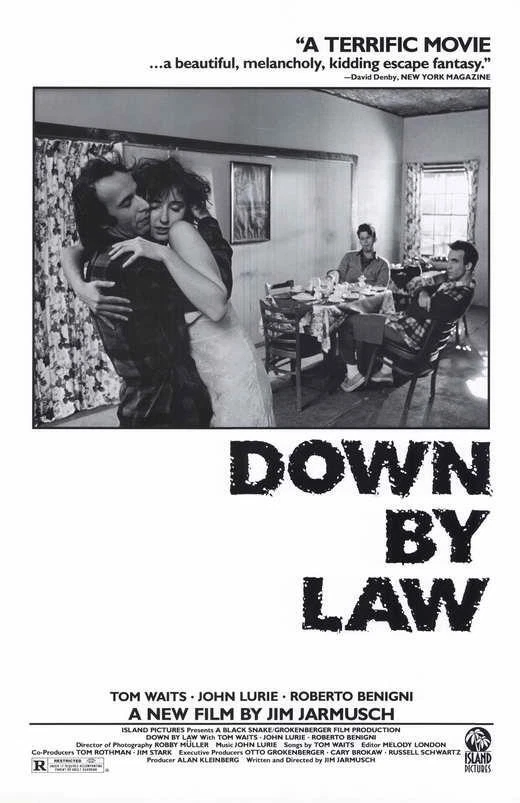 DOWN BY LAW Movie POSTER 11 x 17 John Lurie, Tom Waits ...