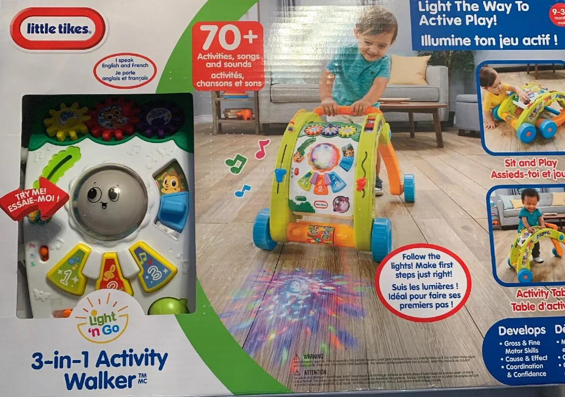 little tikes 3 in one activity walker