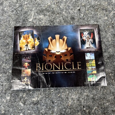 LEGO Bionicle Toa Metru (2004) Toa Matau 8605 Instructions ONLY | eBay