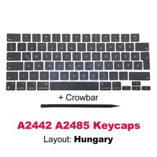 New A2442 A2485 Keycaps Keys Hungarian For Macbook Pro M1 14" 16" Keycap Hungary