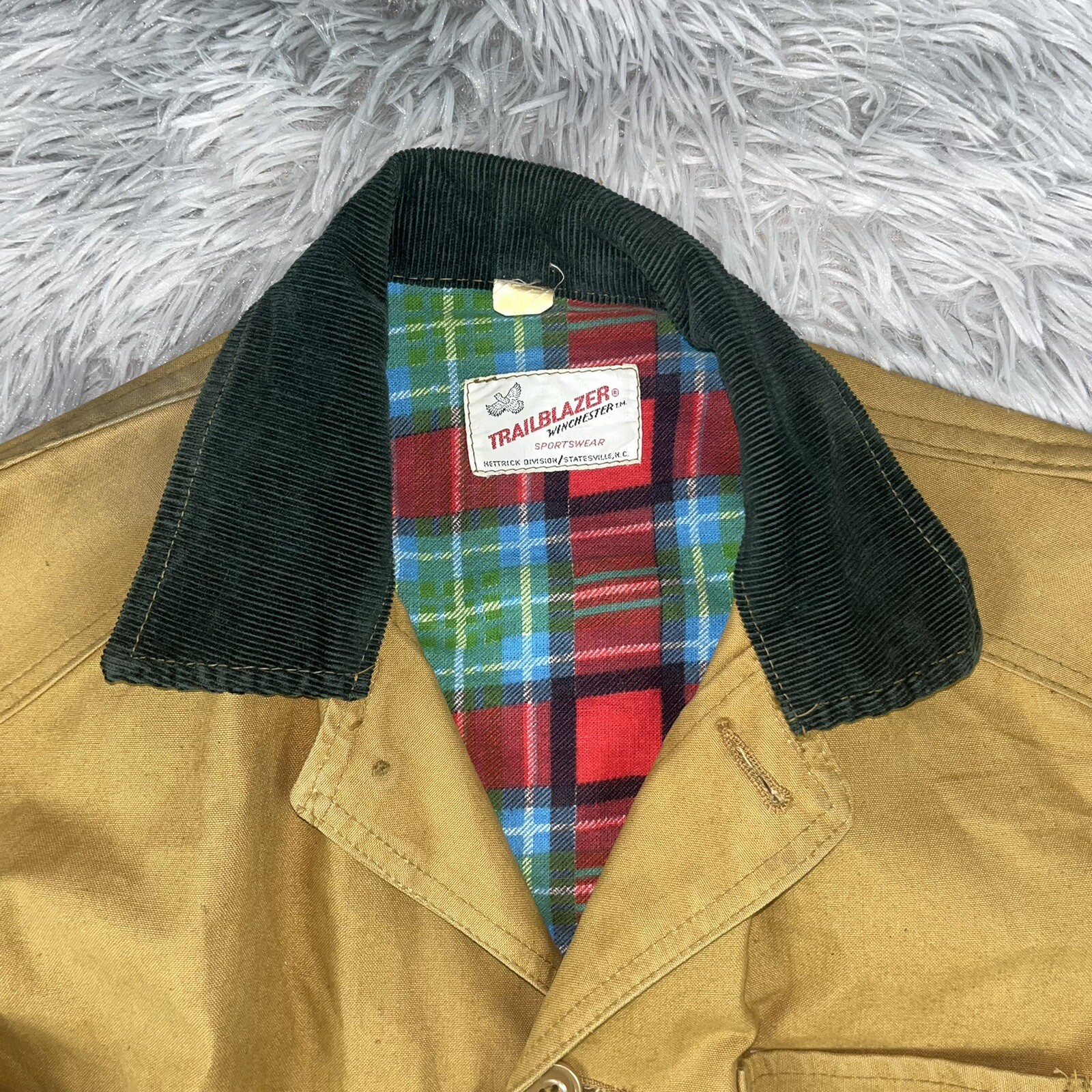 Vintage 1970’s Trailblazer WINCHESTER Duck Brown Canvas Hunting