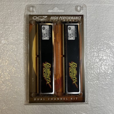 OCZ High Performance DDR2 Memory CL1118P .8G  100175 Ballistix Tracer Dual 
