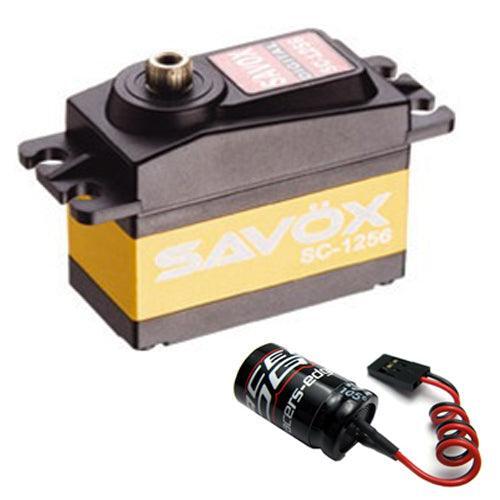 Savox SC-1256TG High Torque Titanium Gear Digital Servo + Glitch Buster