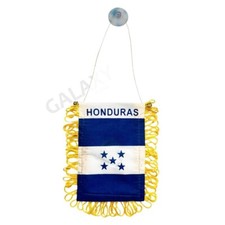 Honduras Flag Mini Banner / Honduras Double Sided Mini Honduras Car Window Flag