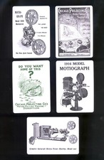 Chicago Projecting Co.'s Entertainer's Supplies Motiograph Projector Card Set