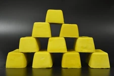 Raw African Shea Butter 1lb. Bar YELLOW 100% Pure Organic Unrefined Natural Bulk