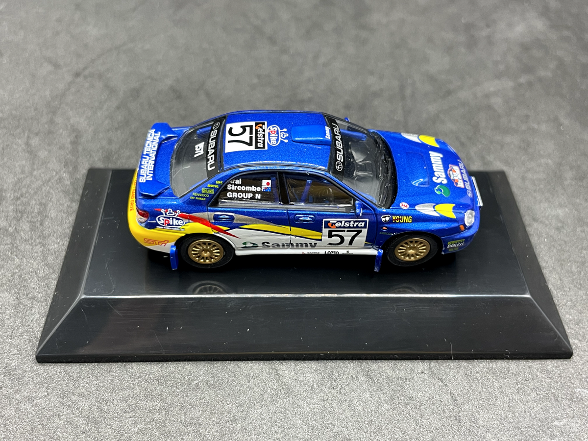 CM's 1/64 IMPREZA WRX STi Australia T.Arai #57 diecast model car