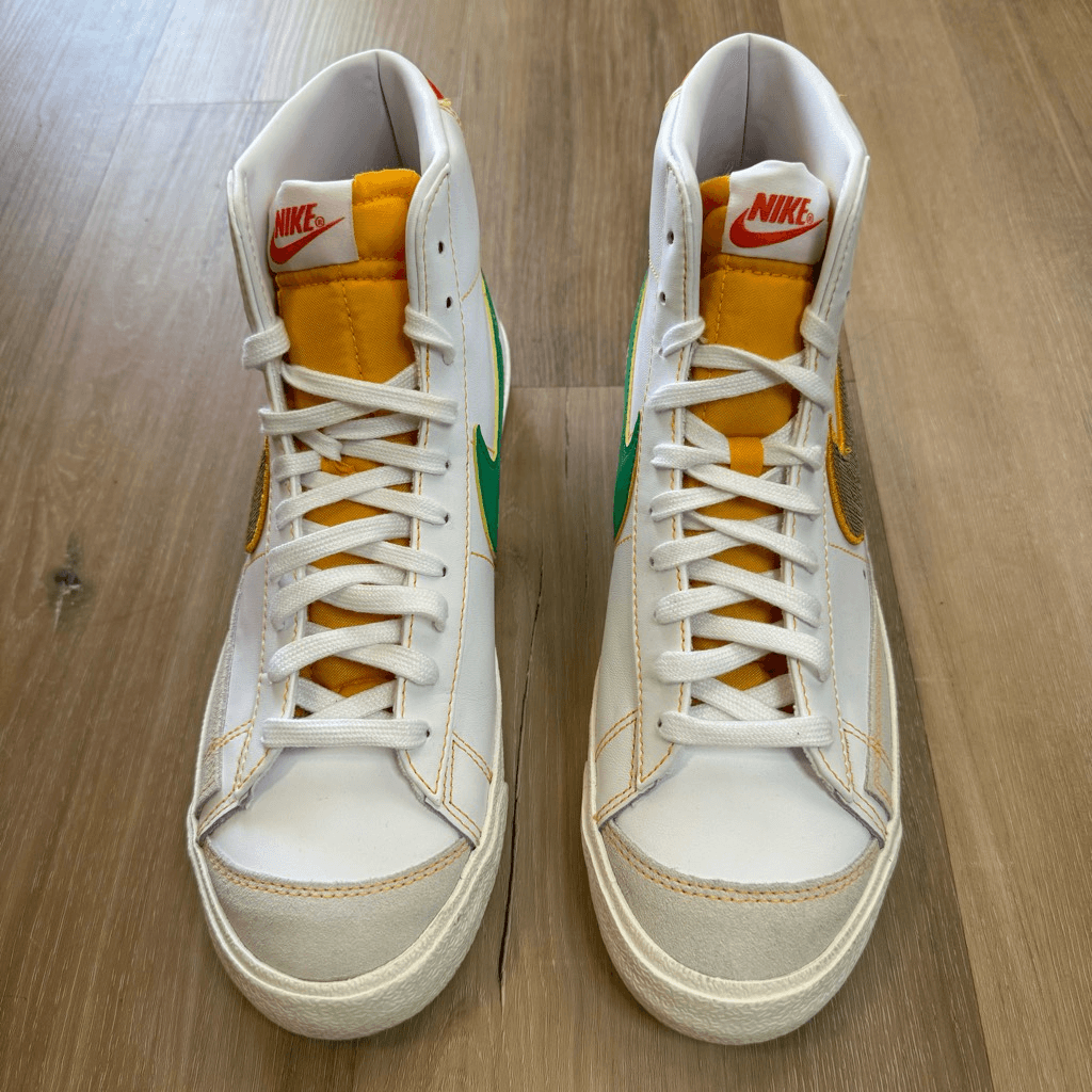 Nike Blazer Mid 77 Raygun Sneaker Men’s Size 9.5 White Green Yellow Nike Blazer Mid 77 Raygun Sneaker Men main image 2