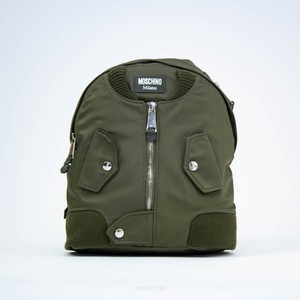 moschino jacket backpack