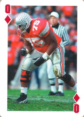 RARE COLLEGE-ODDBALL Orlando Pace RAMS BEARS Ohio St HOF