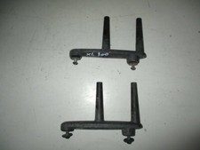 Coppia Staffe Parabrezza Plexiglass Supporto Yamaha XC 300 Versity 2003 2006