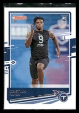 2020 Donruss #259 Kristian Fulton Rookie Tennessee Titans