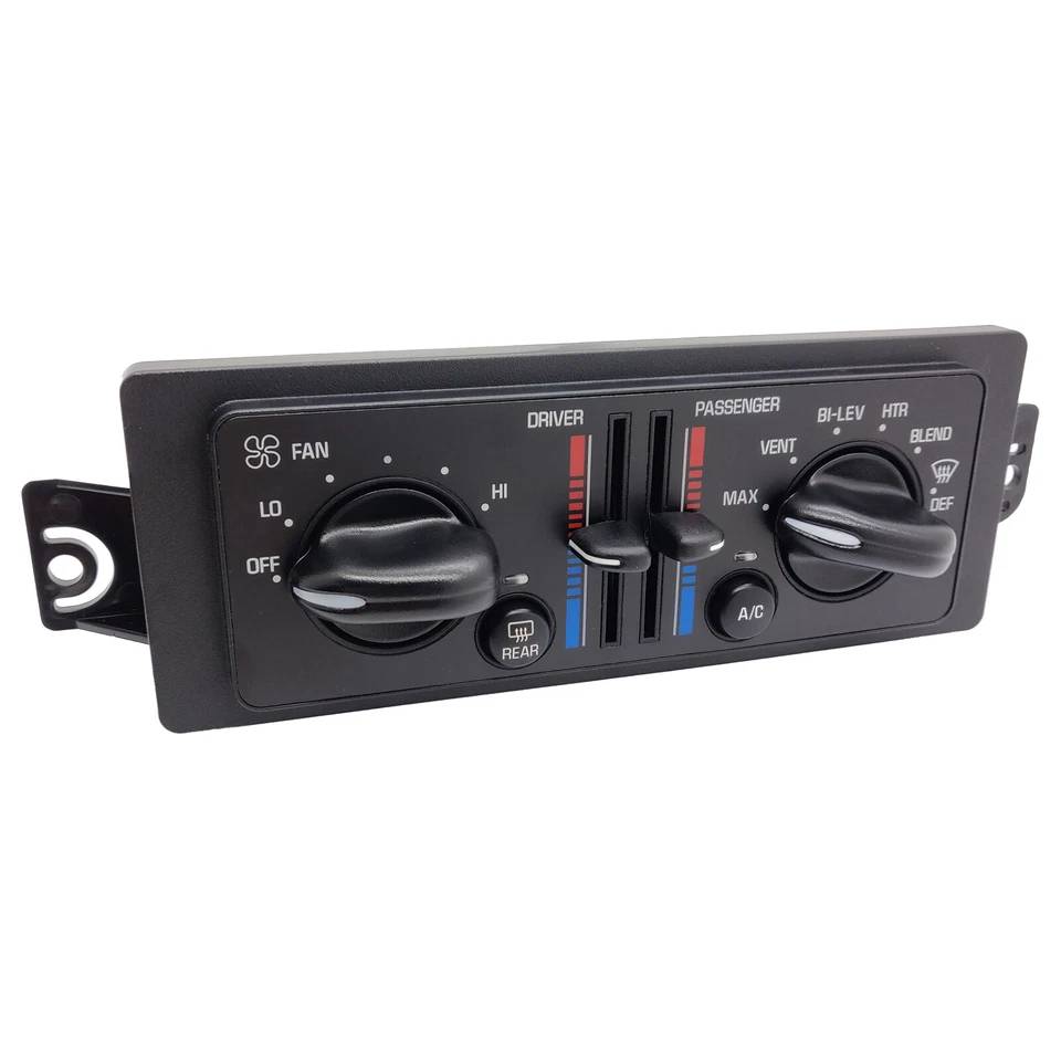 Calefacción aire acondicionado control de clima con doble aire para Buick Century Regal LaCrosse 2000-2005 Foto 2 de 4