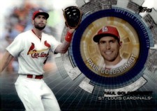 2020 Topps Update #TBC-PG ~ Paul Goldschmidt Coin Card ~ St. Louis Cardinals