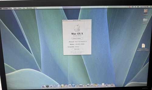 Mac Pro G5 A1117 Dual Core 2.0 Late 2005 Ge force 6600LE Works Great - Afbeelding 8 van 13