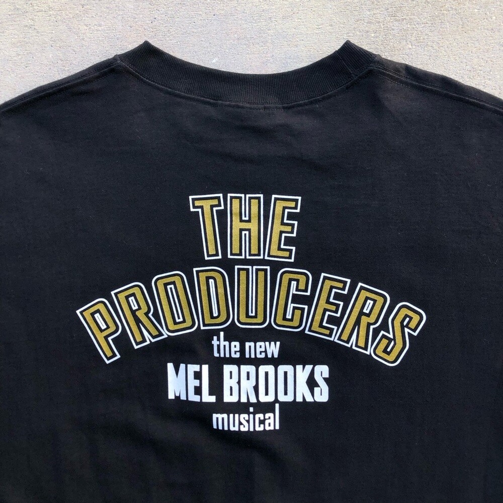 Funny Bialystock Bloom Mel Brooks The Producers Musical Comedy Tee Size XL
