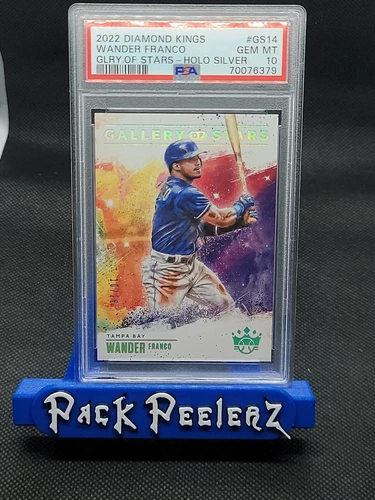 PSA 10 2022 PANINI DIAMOND KINGS WANDER FRANCO GALLERY HOLO SILVER #10/25 POP 1