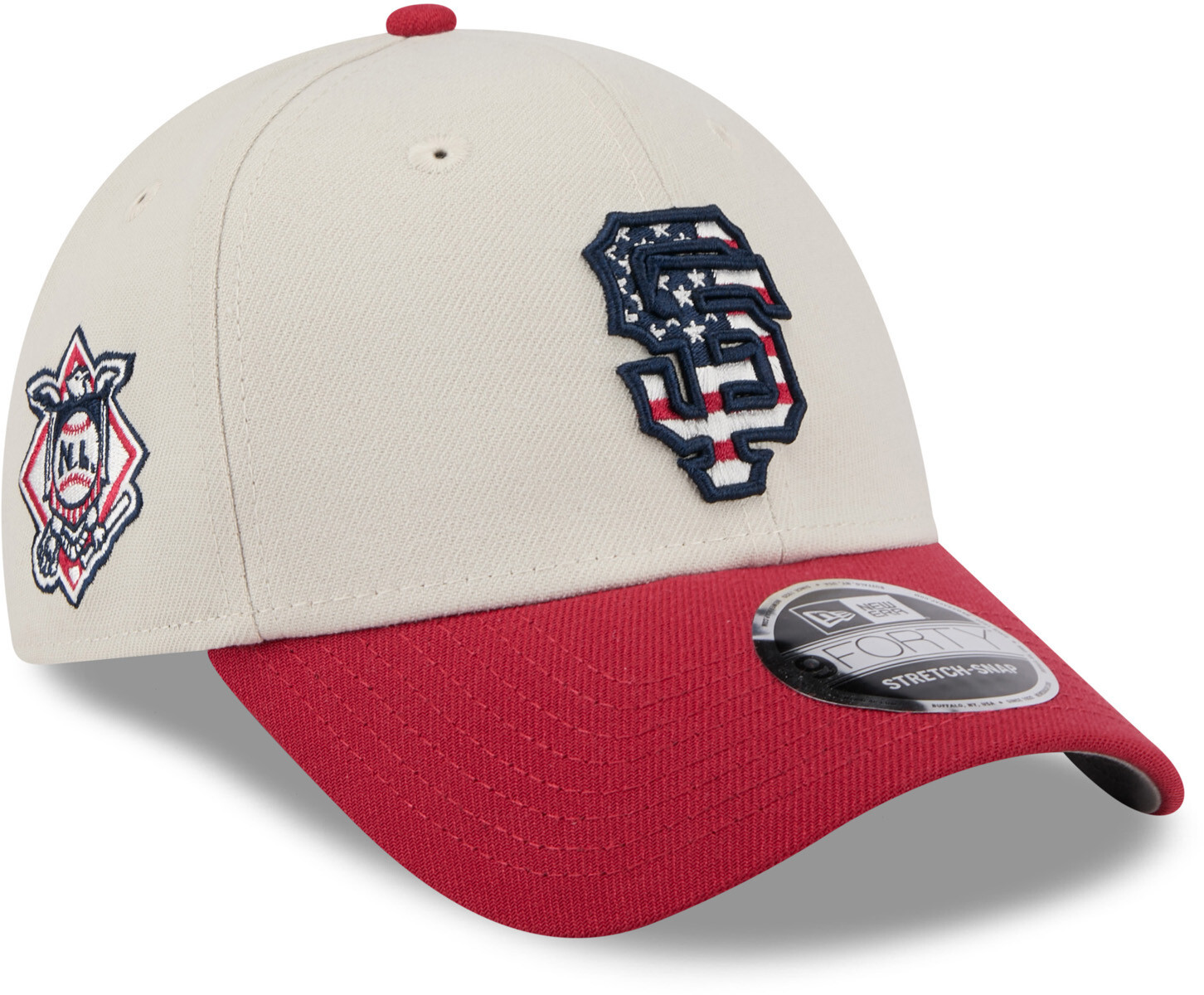 San Francisco Giants 4th July 2024 New Era 9Forty MLB Baseball Cap Hat