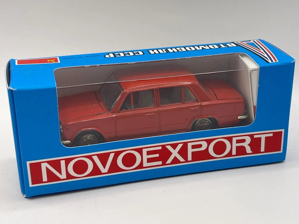 VAZ 2101 A9 RED ORIGINAL RARE USSR Made in CCCP VOLGA VAZ 1/43 NOVOEXPORT - Bild 2 von 4
