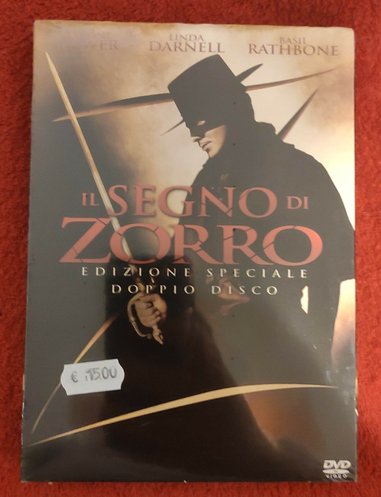 IL SEGNO DI ZORRO DVD SEALED