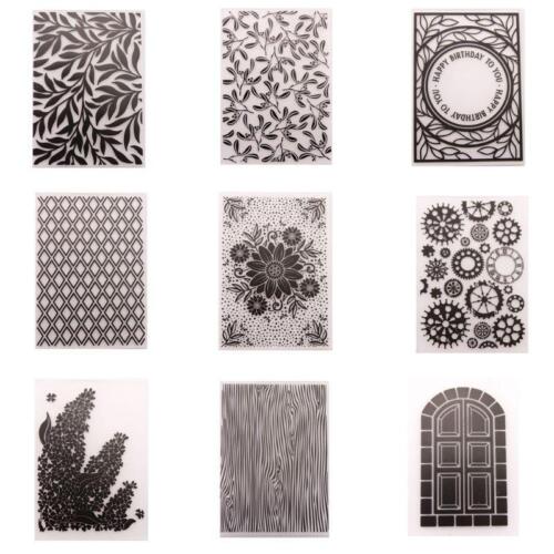 9 Style Embossing Folder Template for Scrapbooking Photo Album Card Paper Making - Picture 1 of 15