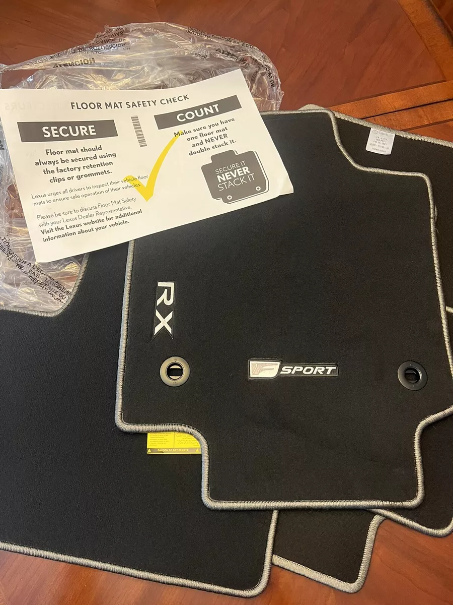 Lexus rx 350 2024 carpet floor mats