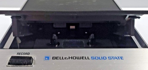 Bell & Howell Model 294D Cassette Player Recorder w/ Case, Microphone FOR REPAIR - 第 9/11 張圖片